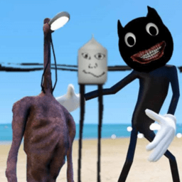 欢乐卡通猫警笛头中文版