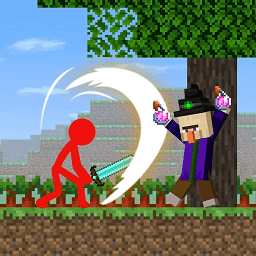 火柴人与工匠游戏(stickman vs craftman)