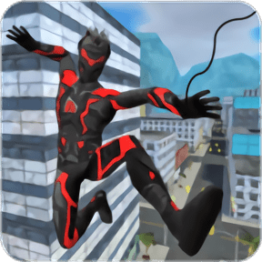 蜘蛛侠英雄之城市战争最新版(rope hero)